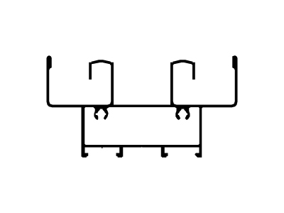 Umbral c/ colector y guía mosquitero